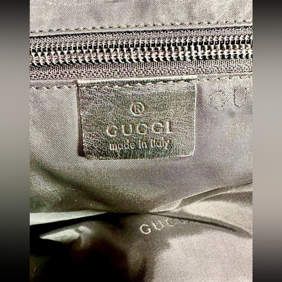 GUCCI Vintage Black Jackie O Style Shoulder Bag - Picture 9 of 14